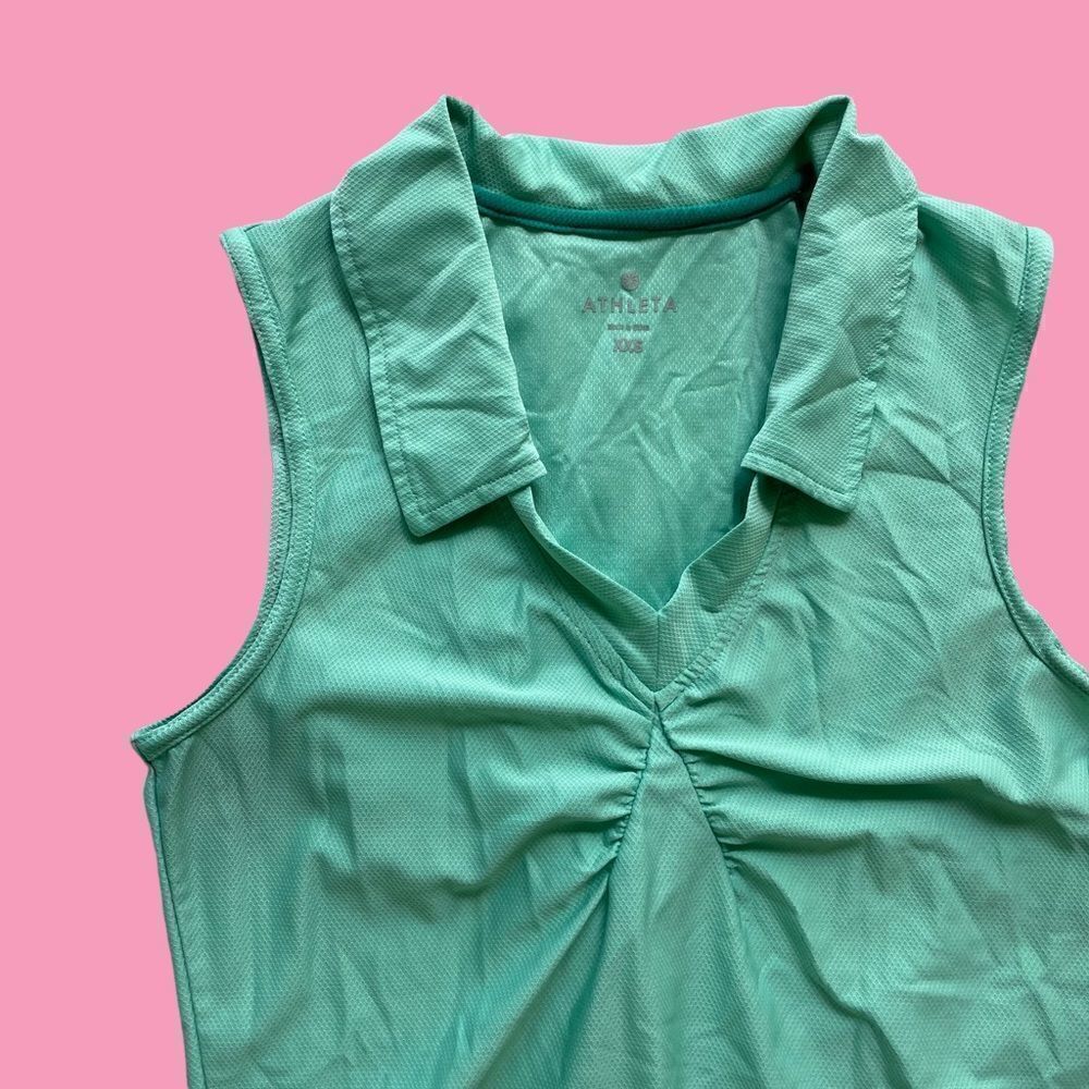 Athleta Collared Workout Tank Top - Picture 3 of 4